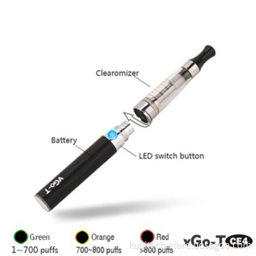 Hot Selling High Quality EGO V, New Arrival EGO VV, Variable Voltage Electronic Cigarette EGO-V